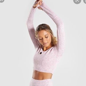 Gymshark Fleur Texture Long Sleeve